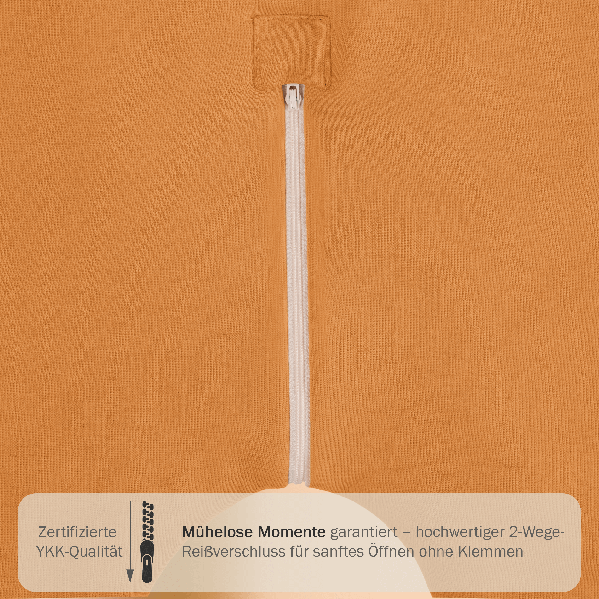 Schlafsack mit Füßen 1.5 TOG