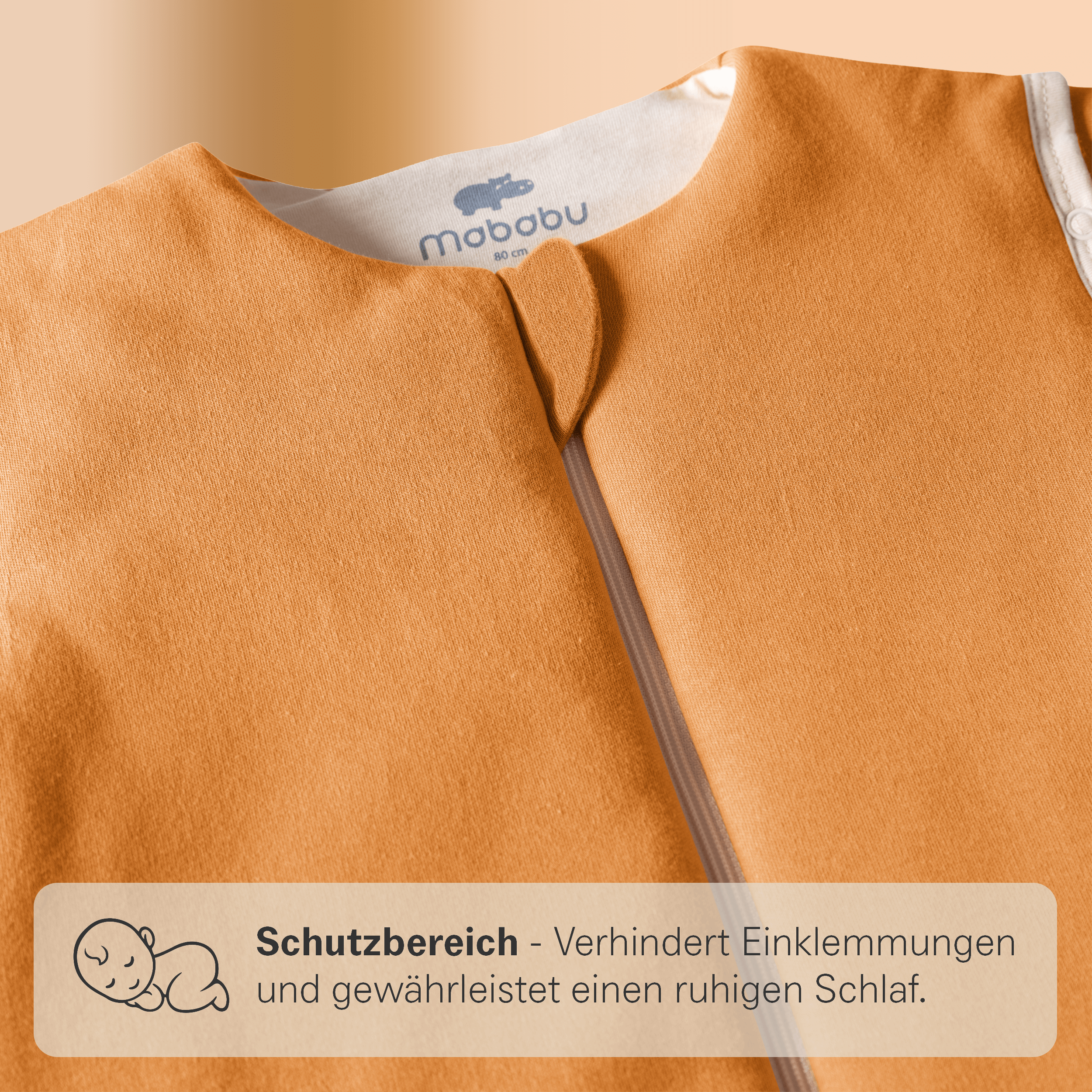 Schlafsack mit Füßen 1.5 TOG