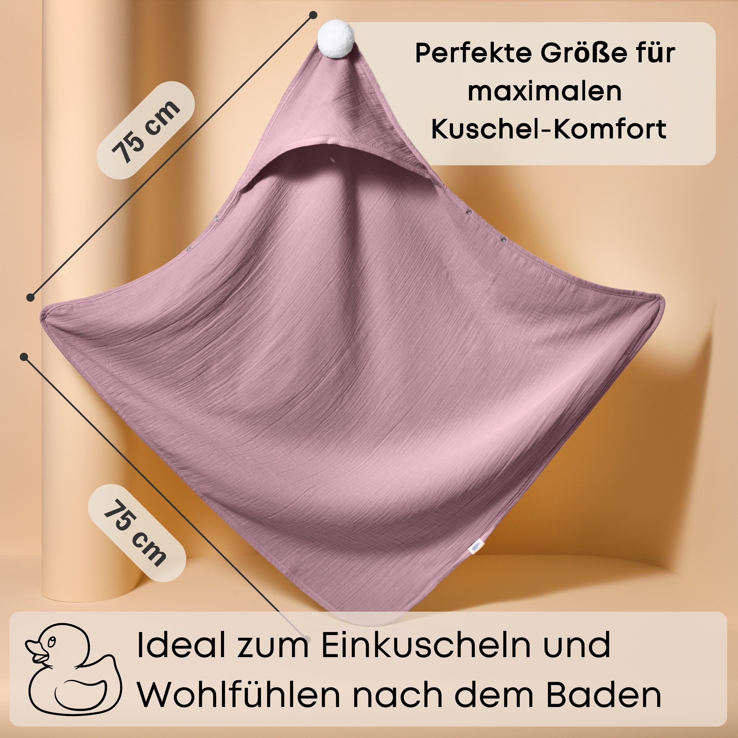 Kapuzenhandtuch