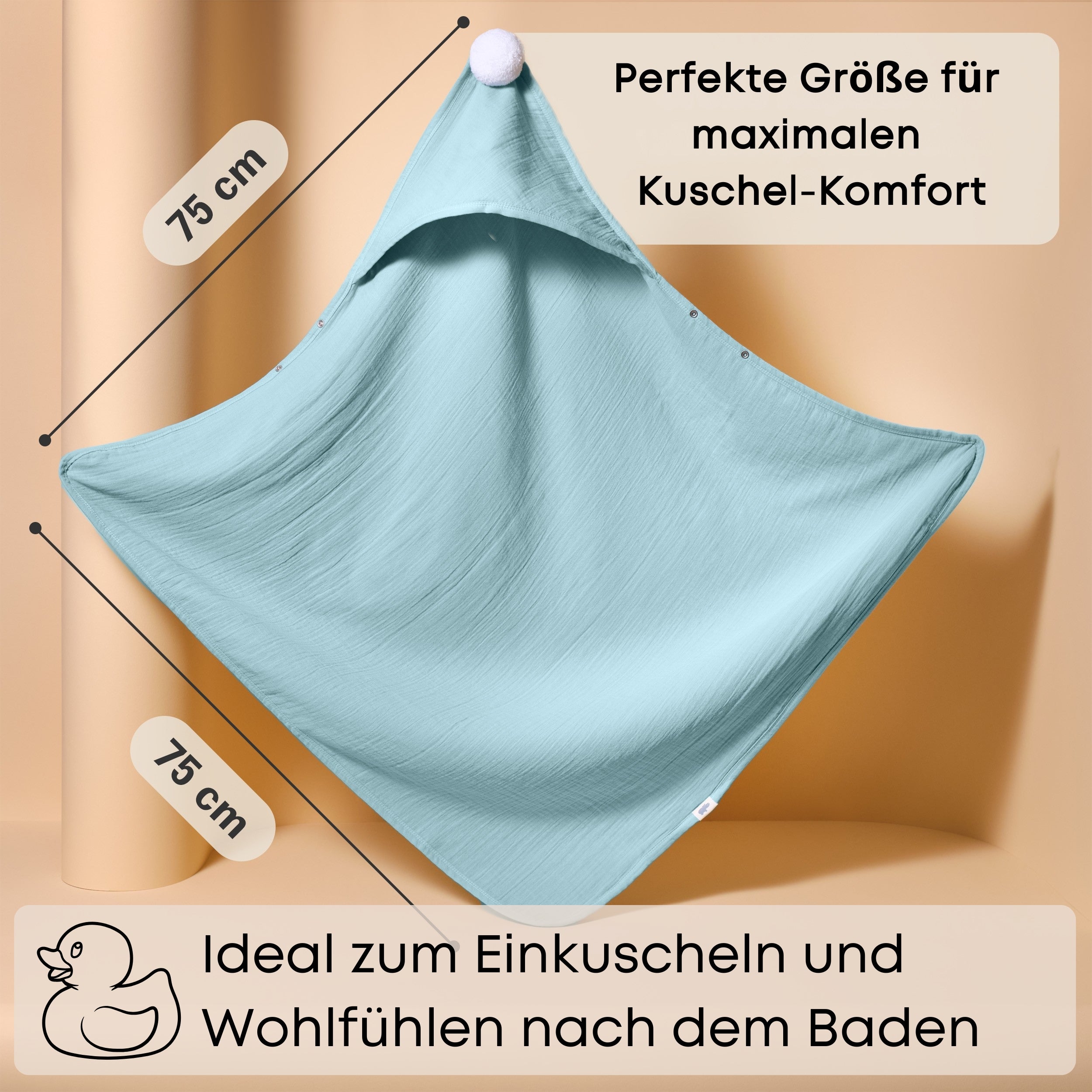 Kapuzenhandtuch