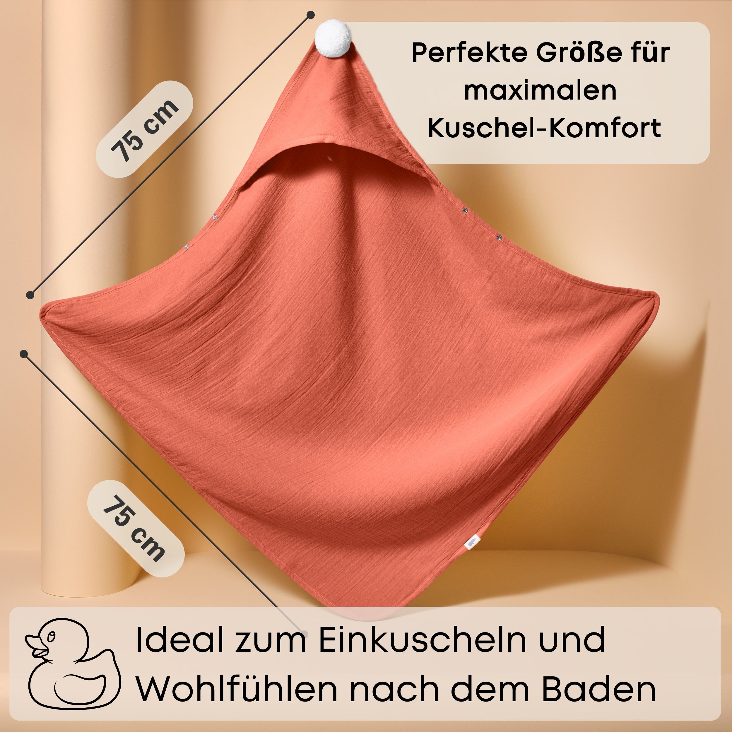 Kapuzenhandtuch