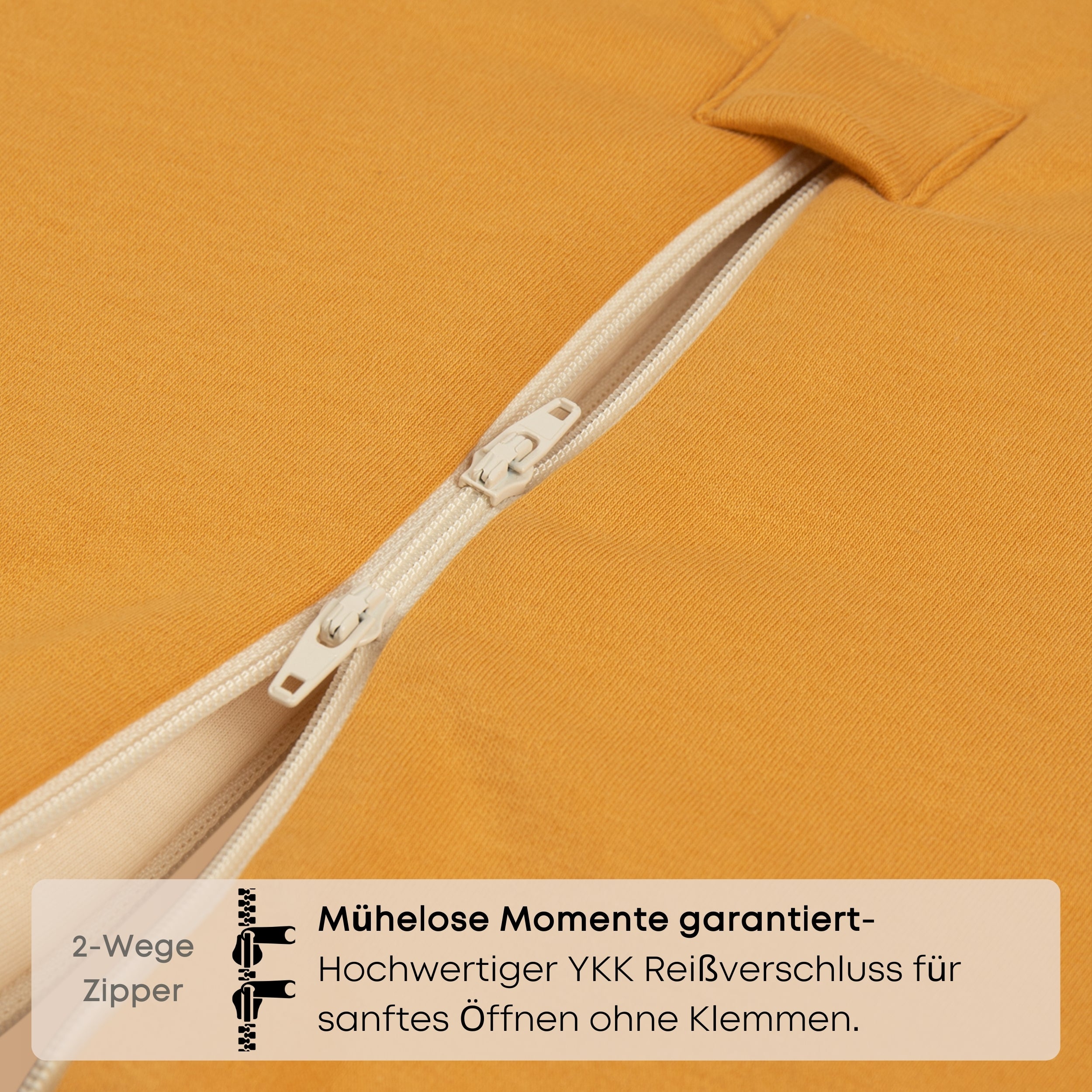 Schlafsack mit Füßen 1.5 TOG