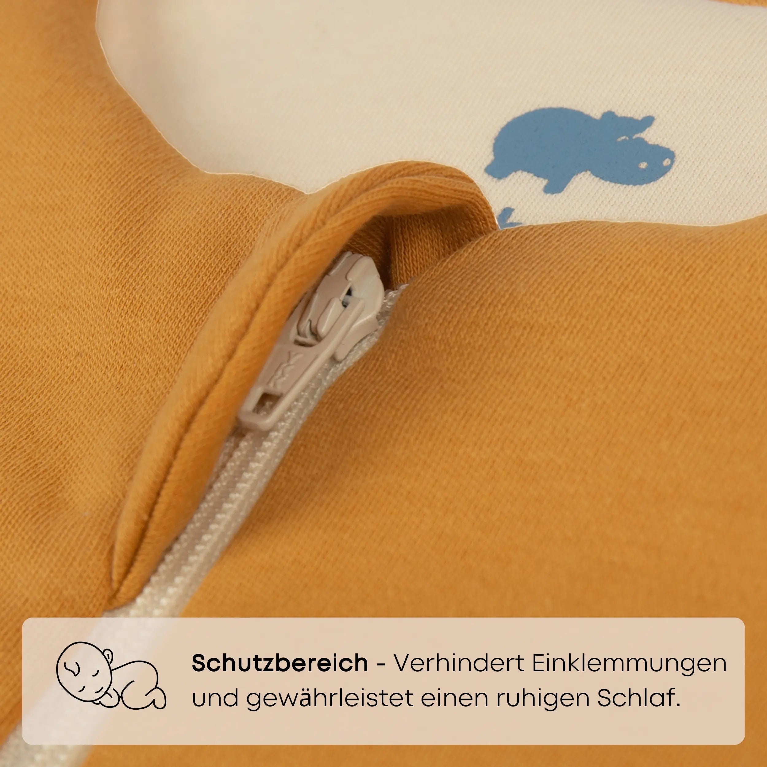Schlafsack mit Füßen 1.5 TOG