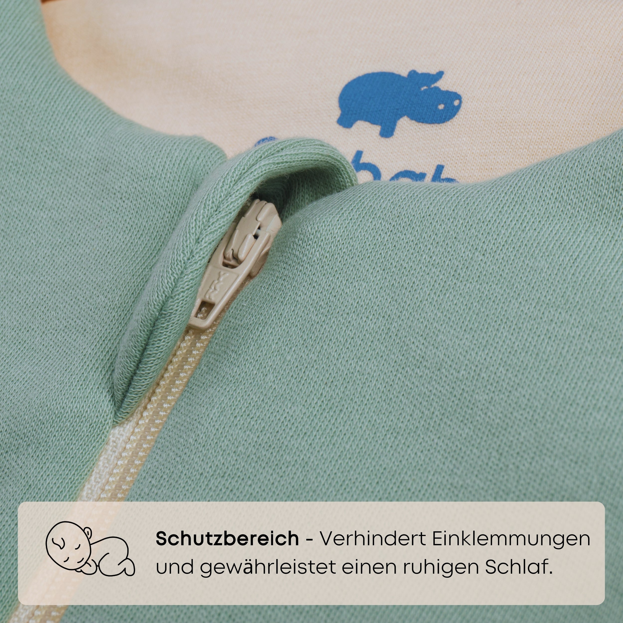 Schlafsack mit Füßen 1.5 TOG
