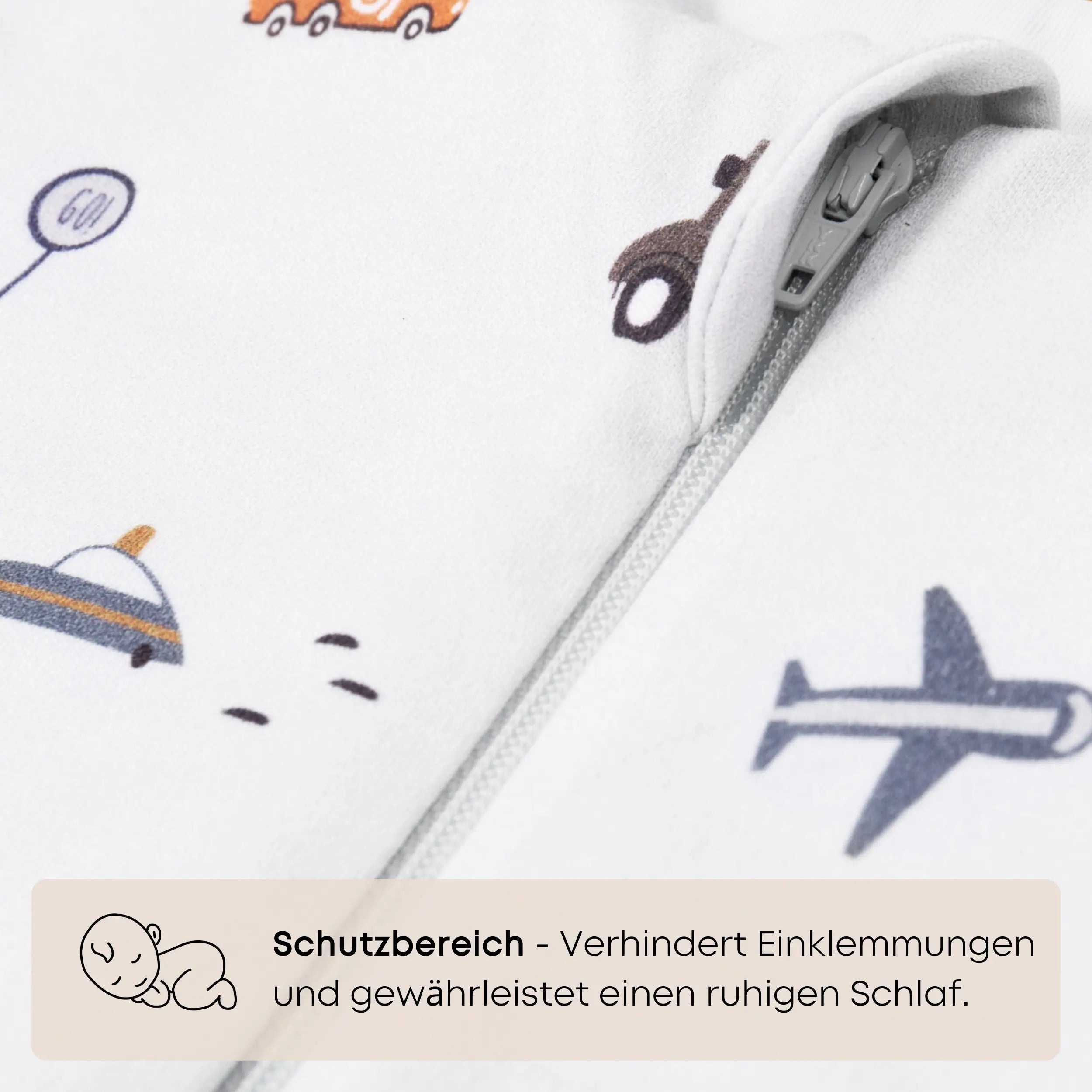 Schlafsack mit Füßen 1.5 TOG
