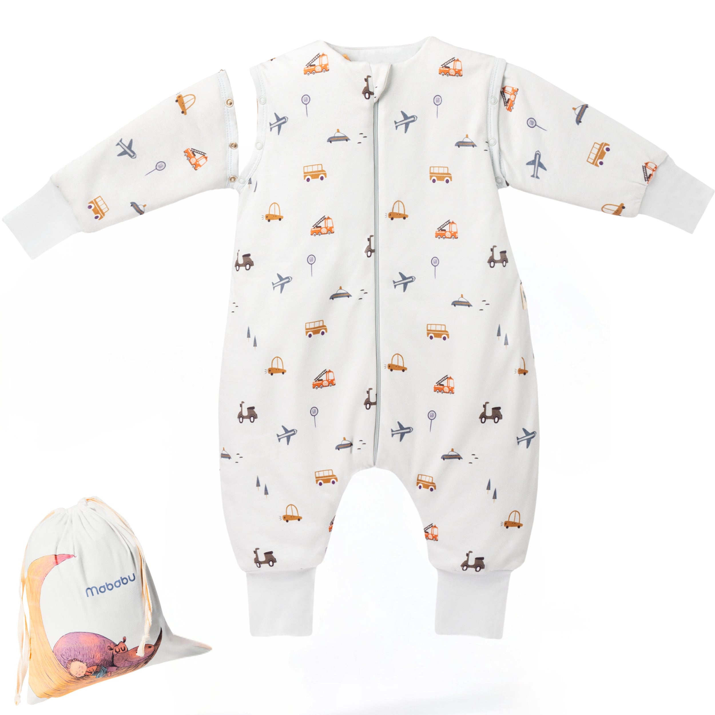 Schlafsack mit Füßen 1.5 TOG