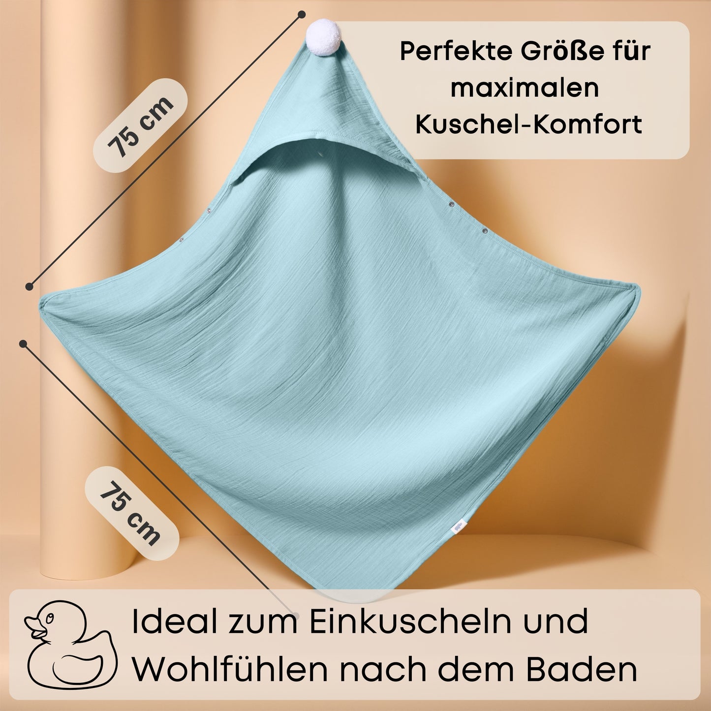 Kapuzenhandtuch