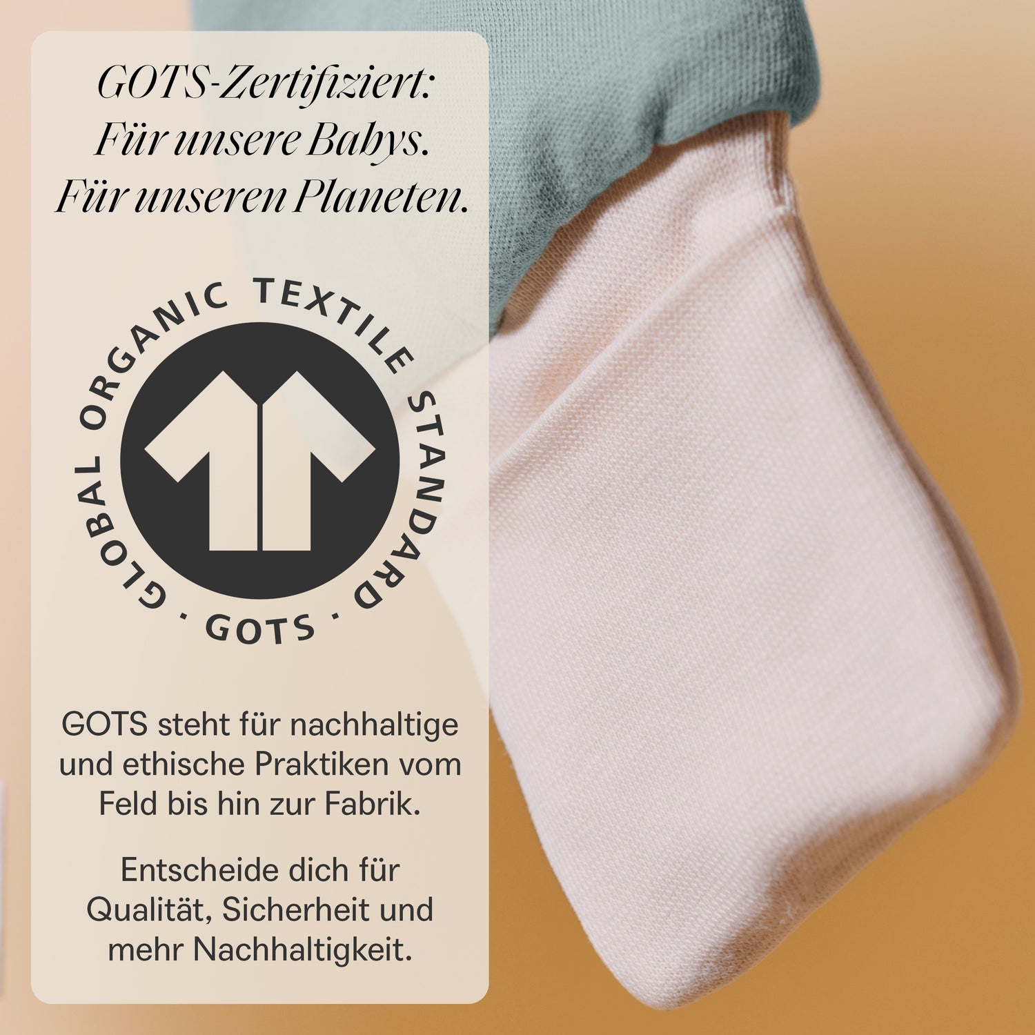 2.5 TOG - Ganzjahres Baby Schlafsack mit Füßen &amp; abnehmbaren Ärmeln - Herbst &amp; Winterschlafsack