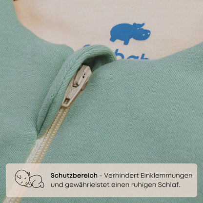 Schlafsack mit Füßen 1.5 TOG