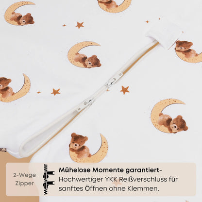 Schlafsack mit Füßen 1.5 TOG