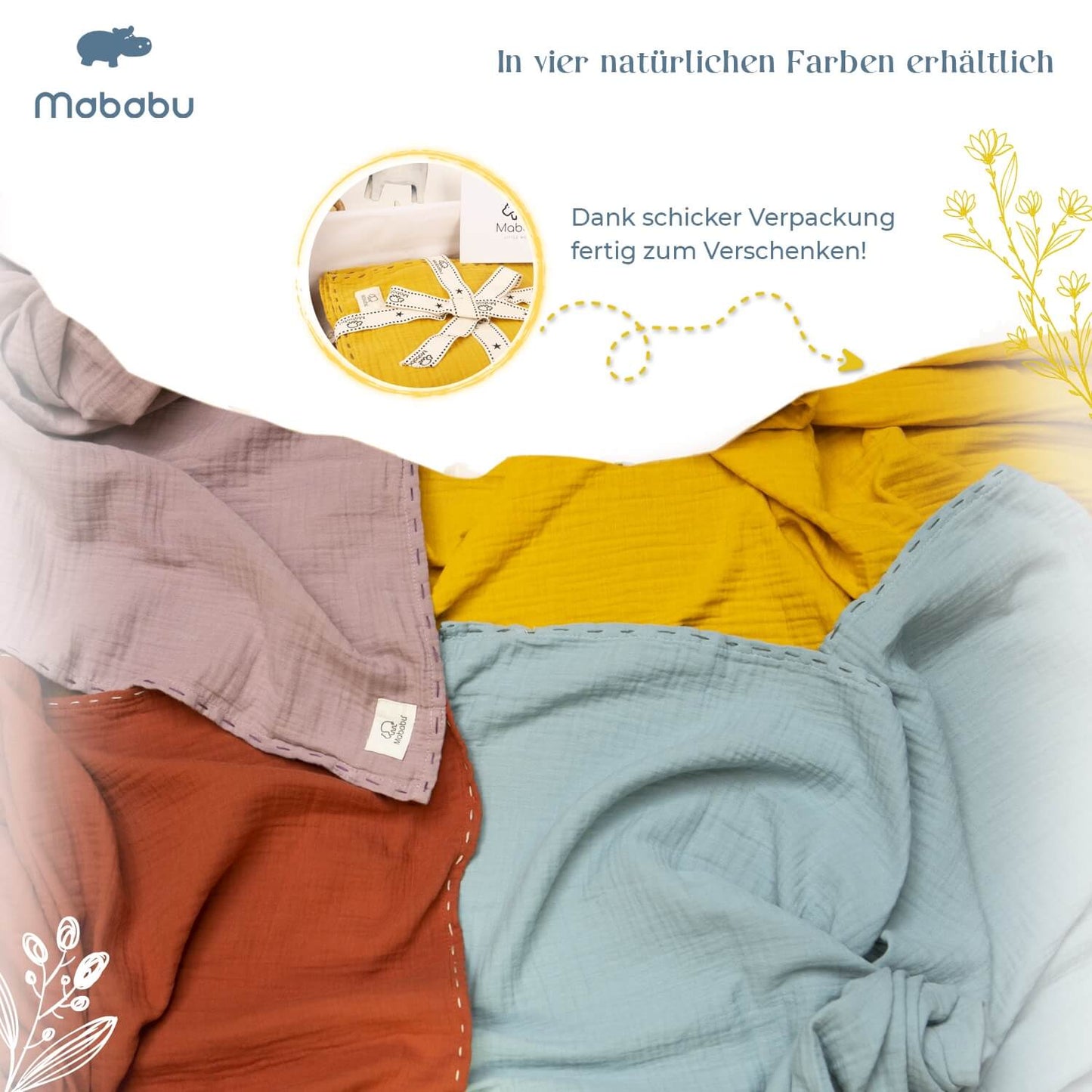 Stilltuch 4in1 -  100x100cm