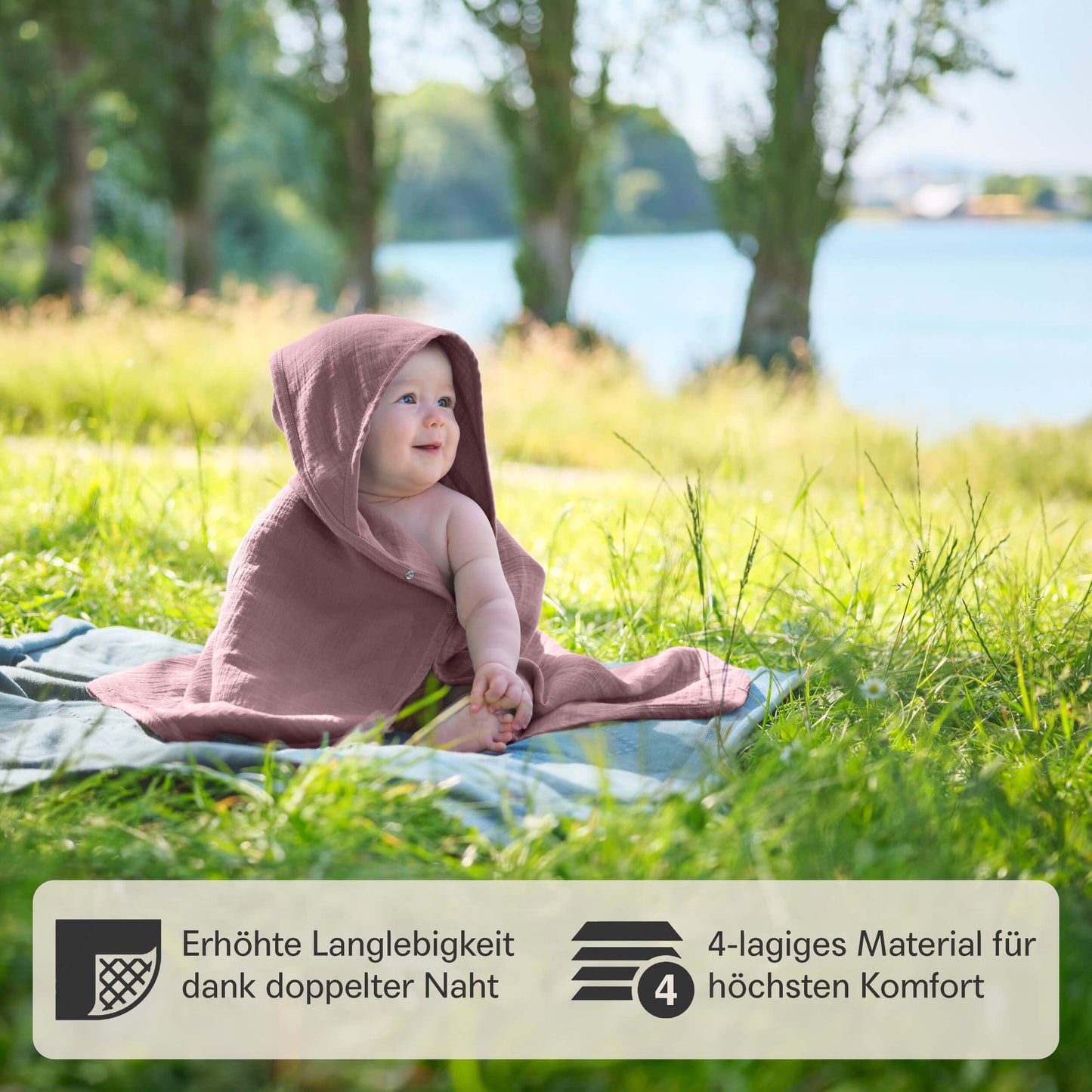 Kapuzenhandtuch